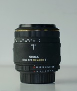 SIGMA 50mm 1:2.8 EX DG MACRO D (FX-pełna klatka) / Nikon F