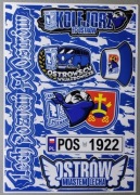 Vlepki LECH POZNAŃ, ARKA , Cracovia, KSZO, Gryf Wej, Gwardia Kosz # 68