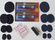 ŁATY DO NAPRAWY MATERACA WELUROWEGO GRANAT/JASNE