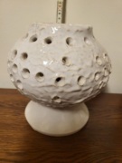 Zestaw 2 pięknych lamp stołowych, ceramiczne