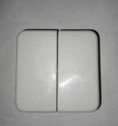 Klawisz Podwójny Polo-Regina biały - nowy