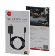 KABEL USB TYPU C HDTV 2M