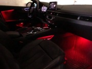 Kolorowe oświetlenie ambiente QQ2 Audi A4 A5 B9 8W