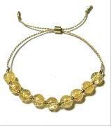 Bransoletka Naturalny Kamień Żółty Topaz  A+++ Wysoka Jakość 15,5 ct