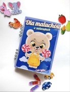 Książeczka edukacyjna z elementami na rzepy
