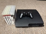 Konsola PS3 + Pad + gry + gry na dysku CECH-3004A