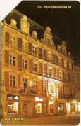 nr 1366 - Łódź nocą ul. Piotrkowska 51