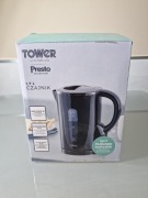 Tower Presto Czajnik Elektryczny Bezprzewodowy 1,7l 2200W Czarny