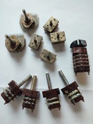 Przełącznik obrotowy T20 i inne- zestaw 11 sztuk