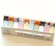 150 Karteczek/Pakiet, Urocze Notatki Samoprzylepne z Motywem Kotów 