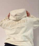Represent Owners Club hoodie S kremowa