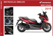 INSTRUKCJA UZYTKOWNIKA HONDA FORZA 125 NSS 125 AD 2019r j.POLSKI