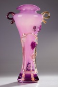 Wysoki wazon/rzeźba ze szkła artystycznego Ion Tamaian Art Glass