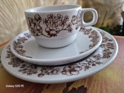 Porcelana Bauscher filiżanka talerzyk podstawek zestaw 18 kompletów