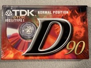 Kaseta TDK D90 (zafoliowana)