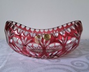 Gondola kryształowa rubinowa Nachtmann 