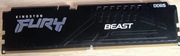 Pamięć Ram Kingston Fury Beast DDR5 16gb 4800 MT/s