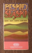 Beskid Śląski - mapa 1:50 000 z 1992 r.