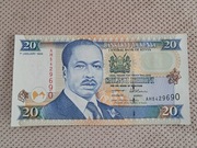 Kenia 20 Shilings  UNC