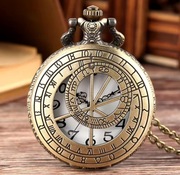 Zegarek kieszonkowy- kompas - znaki zodiaku 