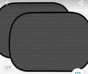 Przeciwsłoneczne rolety komplet 2 szt. na szybę samoprzylepne do auta. 