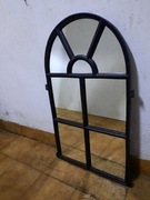 stare okna żeliwne z lustrami