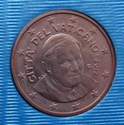 WATYKAN 2012 2 CENTY UNC !!!!!!!!!!