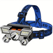 Lampa czołowa ładowana na USB Brilliant Fire 5 LED