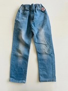 Spodnie joggery jeansy na gumkę chłopięce 116 cm 6 lat #1769