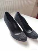 Czarne szpilki graceland 40 czarne