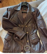 Kurtka Max Mara Weekend damska - skóra