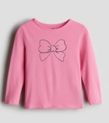 Dżersejowy top z nadrukiem r 122/128