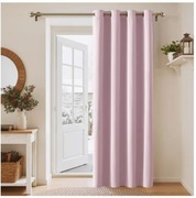 Różowa Zasłona termoizolacyjna 140 cm x 240 cm Pony Dance