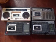 Radiomagnetofon Unitra: Hania,Marta,MK2500.Zestaw 4szt.