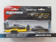 Majorette Mercedes - AMG GLc 63 S + AMG CLe 53 + Laweta