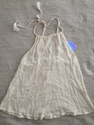 Nowa kremowa marszczona elegancka bluzka Missguided 34