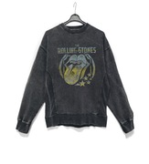 Męska Bluza Vintage Retro Rock Rolling Stones Czarna Pull&Bear |R. S