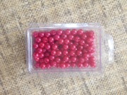 Koraliki plastikowe 107 sztuk 8 mm otwór 2-3 mm