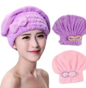 Ręcznik z Mikrofibry do Włosów | Szybkie Suszenie | Czepek Damski