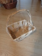 Kosz zakupowy wiklinowy prostokątny 32cm x 25cm