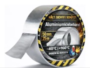 Aluminiowa taśma klejąca samoprzylepna, odporna na wysokie i niskie tempera