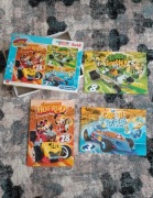 Puzzle 4+ Disney - myszka Mickey and roadster faceta, 3x48 szt