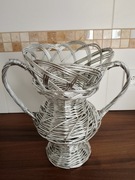 Wiklinowy bardzo duży wazon amfora