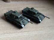 Dwa czołgi Panther skala 1:72 modele WW2 niemcy military pojazdy wojskowe