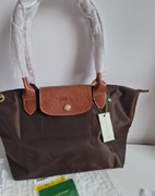 torebka LONGCHAMP  brąz/ CZEKOLADA roz M