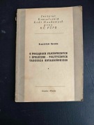 O POGLĄDACH FILOZOFICZNYCH KOTARBIŃSKIEGO B Baczko