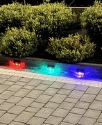 Światła ogrodowe led 4 szt światło słoneczne 