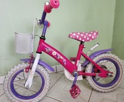 Rower dzięcięcy Minnie koło 12 " wielokolorowy
