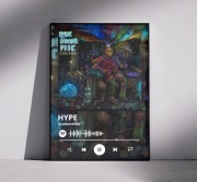 Plakat Quebonafide hype bez ramki a3