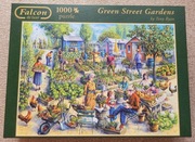 Puzzle Jumbo Falcon - 1000 - Green Street Gardens - 2015 - IDEALNY/NOWY